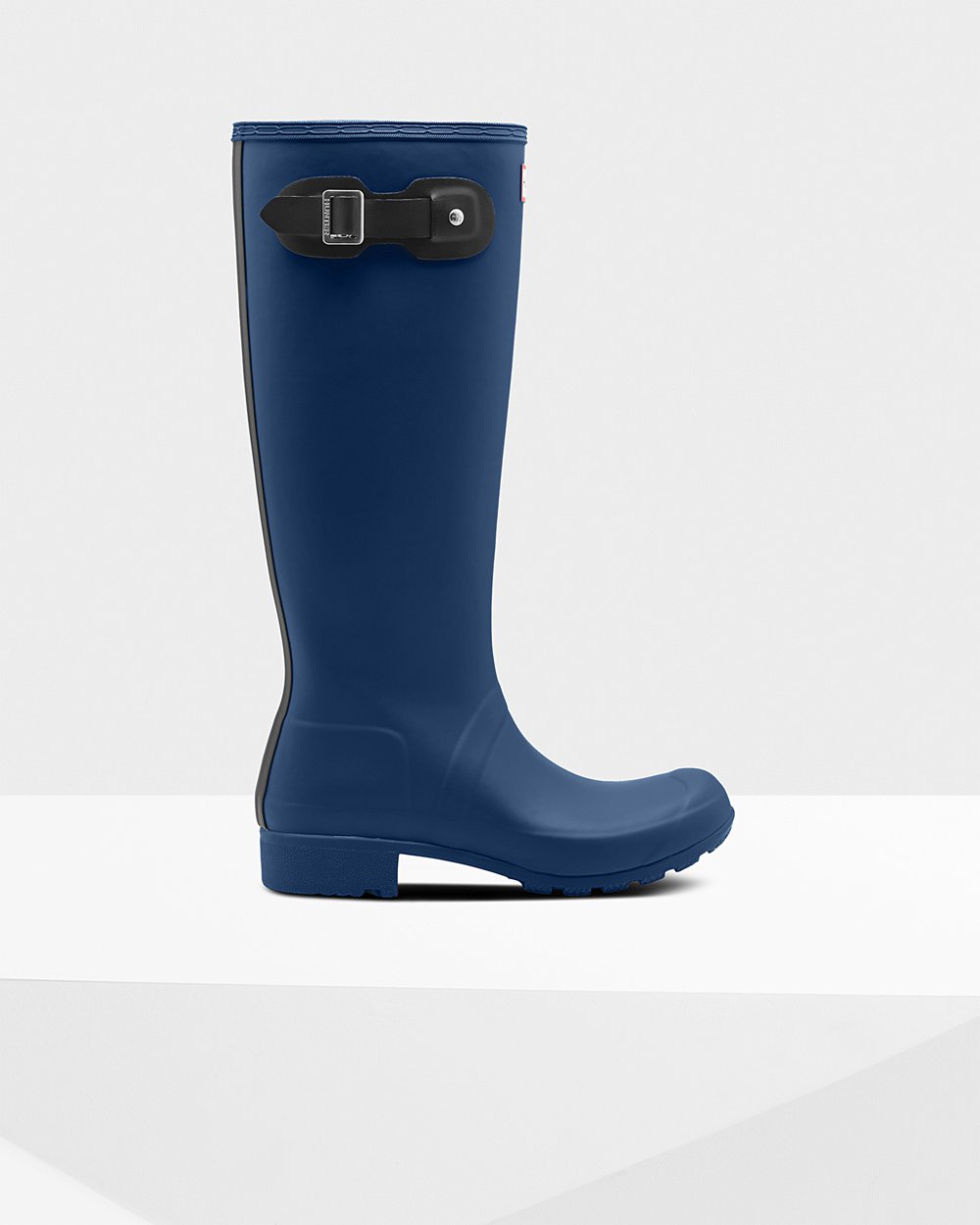 Botas de Lluvia Altas Hunter Mujer - Original Tour Foldable - Azul Marino - PXKWTVD-59